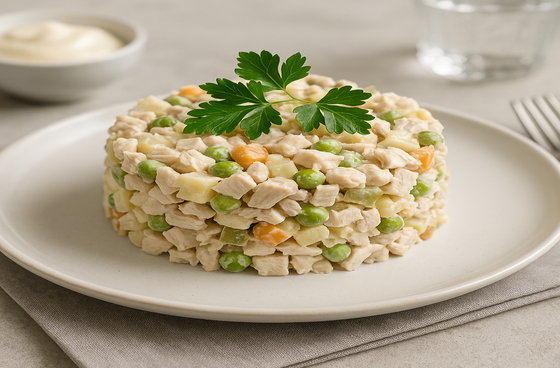 Олів'є з куркою